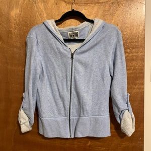 Converse All Star Blue Hoodie Sweatshirt